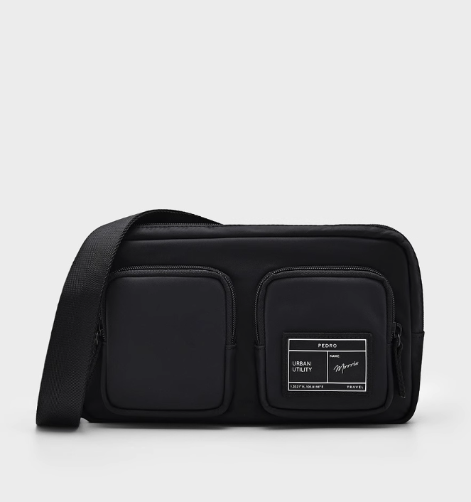 PEDRO尼龙双肩包城市机能系列多功能骑行斜挎包